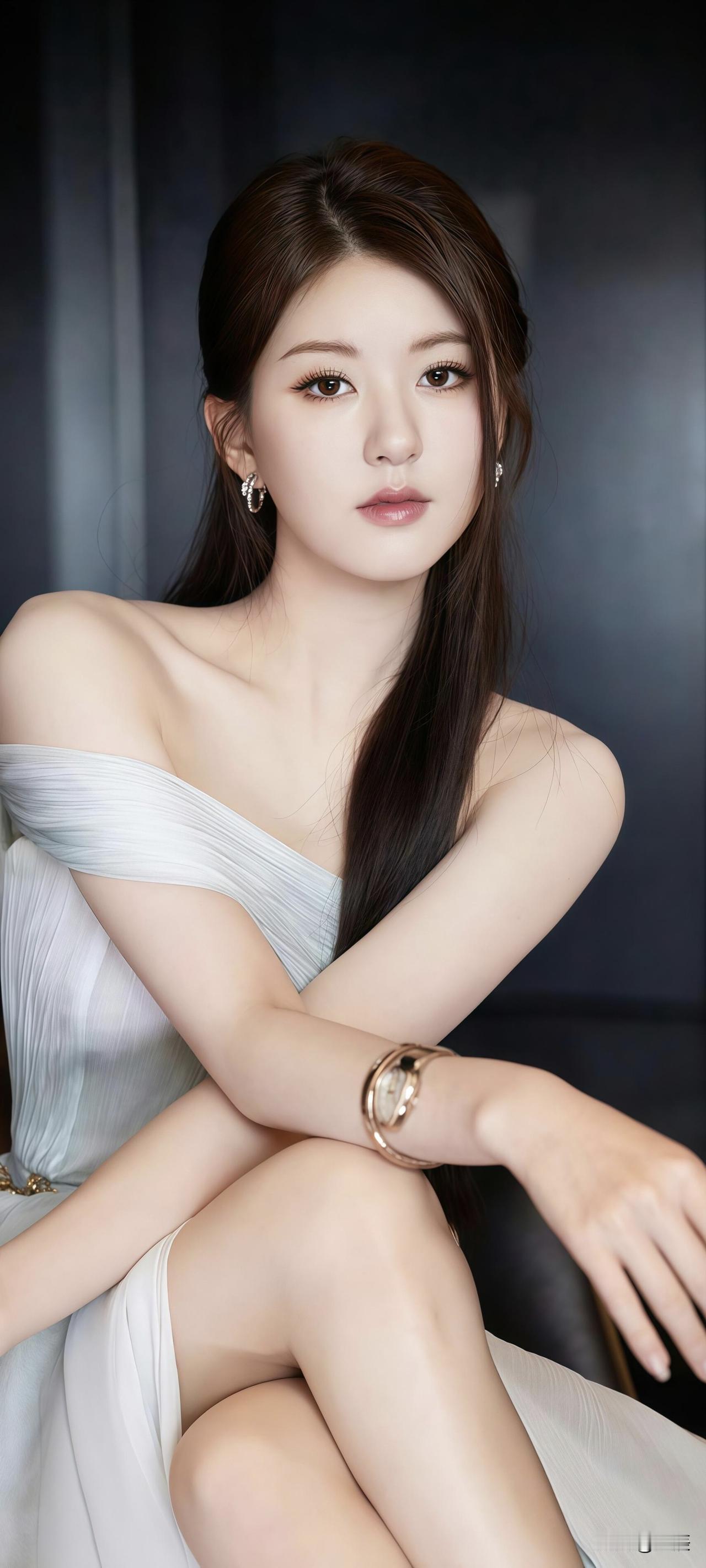 赵露思真担得起“玉人如花，娇颜似月”这句话。每次看到她的照片，都感觉像在欣赏一幅