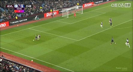 阿斯顿维拉1比4切尔西 切尔西客场逆转维拉拿到三分，排名英超第五，进欧冠区还差三