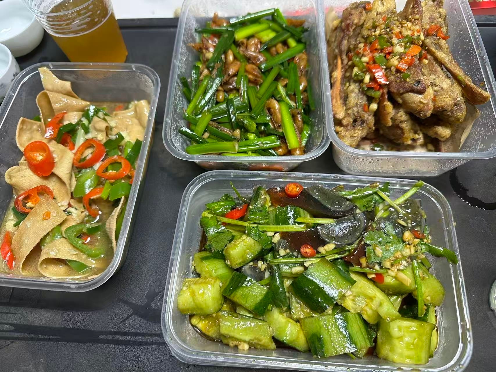 吃上了，已经有大半年没喝过酒了