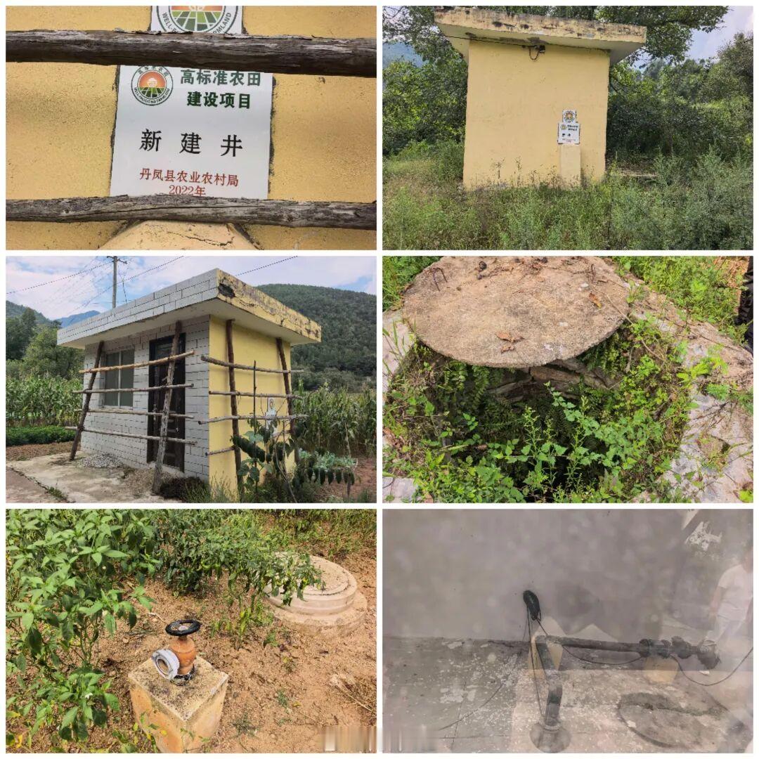 【陕西丹凤高标准农田设施沉睡田间】依托国债资金实施的高标准农田建设，是夯实粮食安