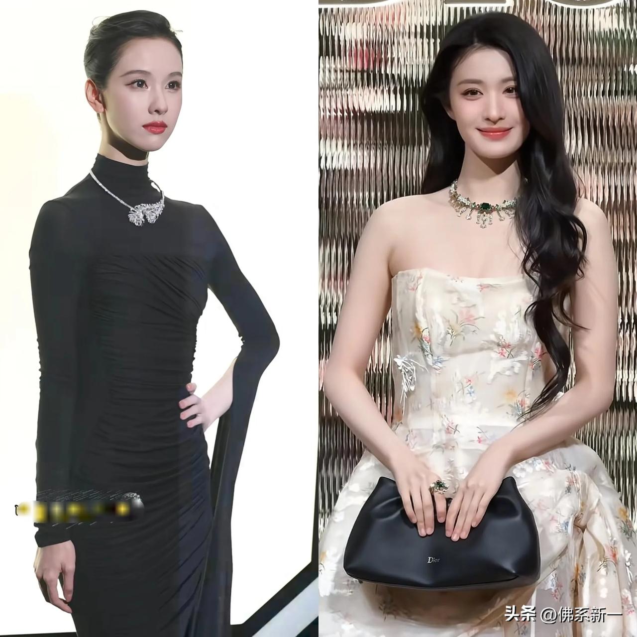 将32岁陈都灵和27岁王楚然放在一起
才明白优雅骨感在性感大气面前不值一提啊！[