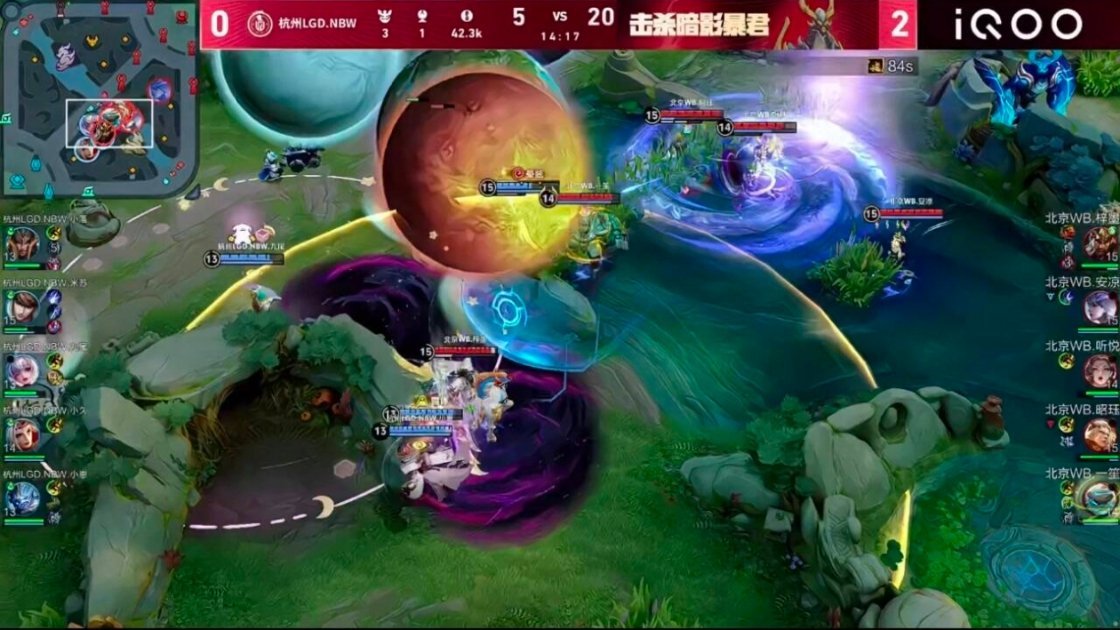 WB五连胜WB战胜LGDNBW恭喜wb战队拿下五连胜，太无敌了