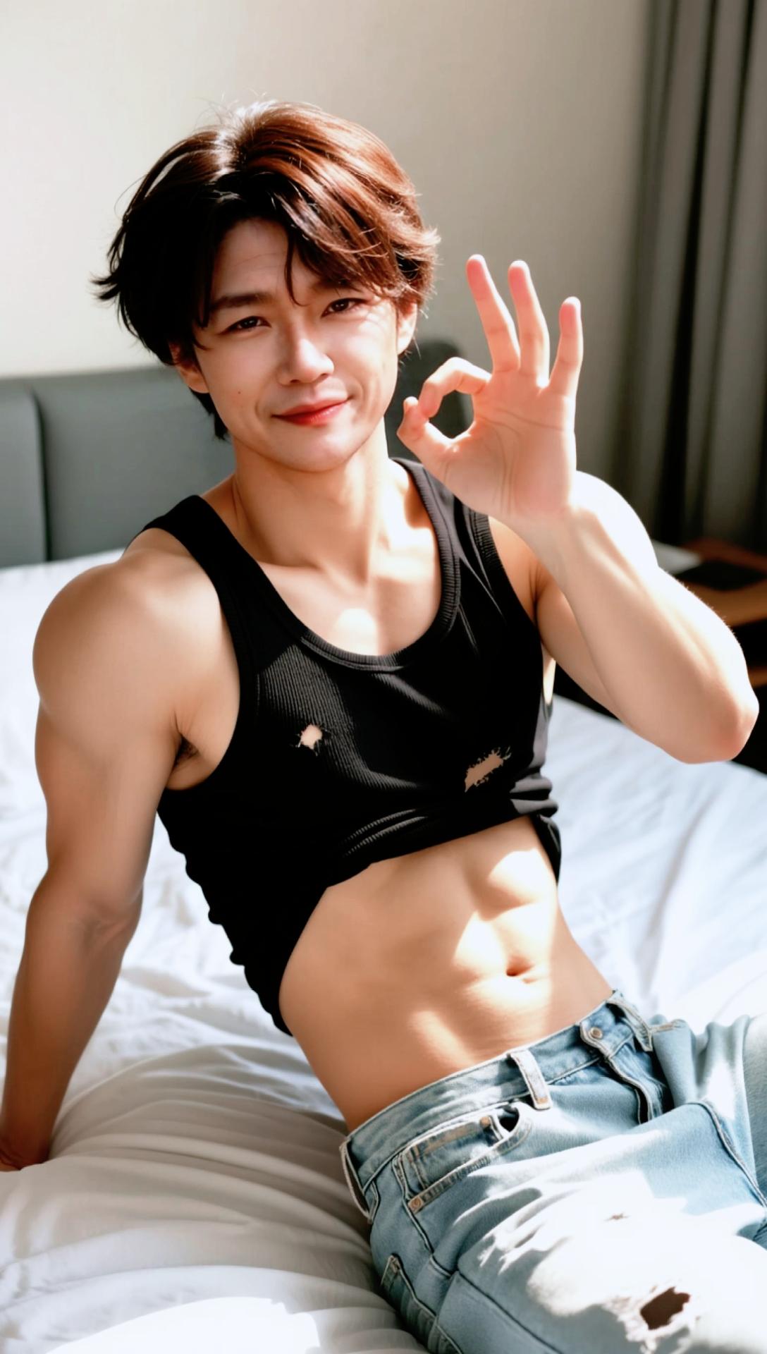 AI阳光型男写真