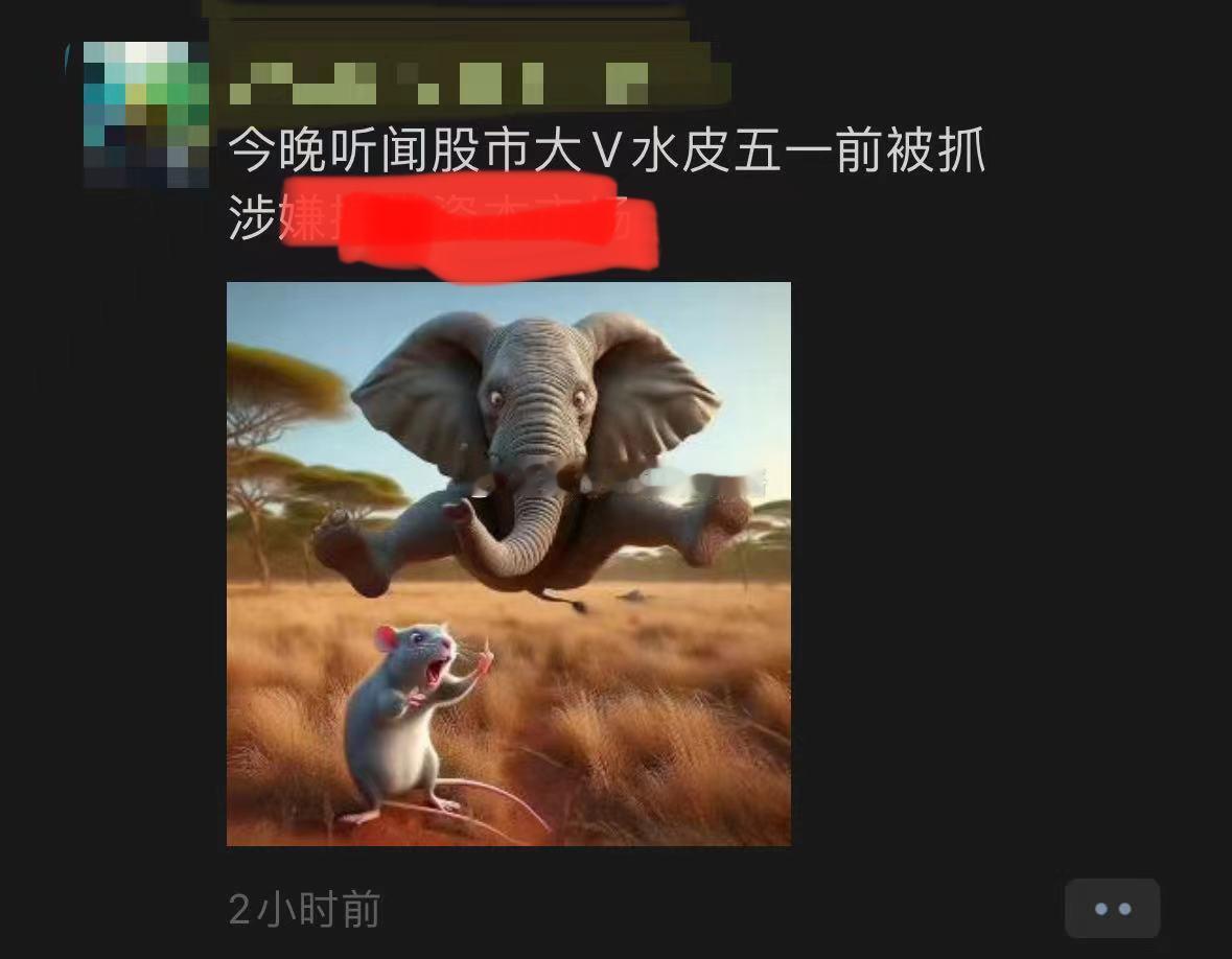水皮被抓了？不太可能，应该是假消息… ​​​
