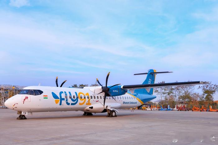 9月3日，印度支线航司FLY91在新德里签下40架ATR 72-600确认订单，