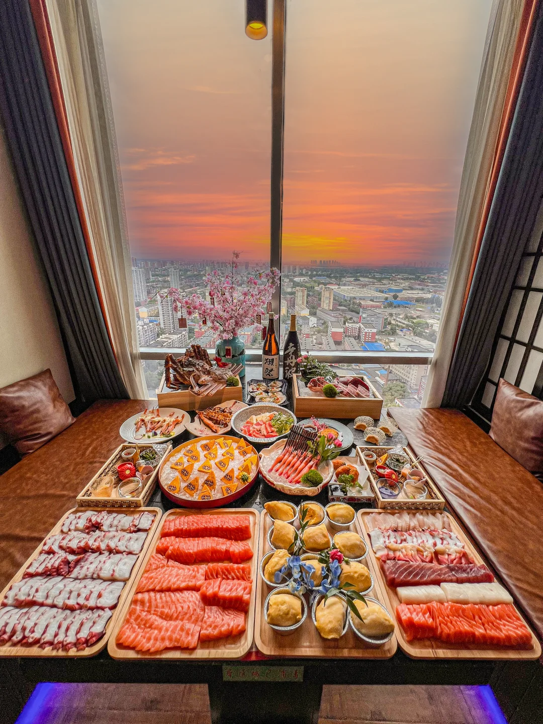 又来（沈阳）见世面了。。。🥹。。高空自助。。。