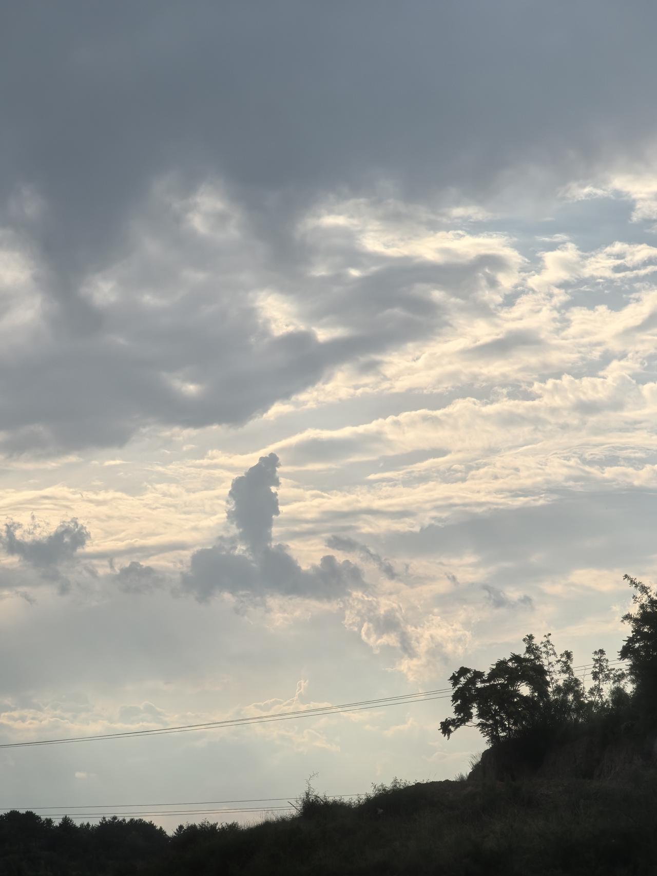 云卷云舒，静看天边风景