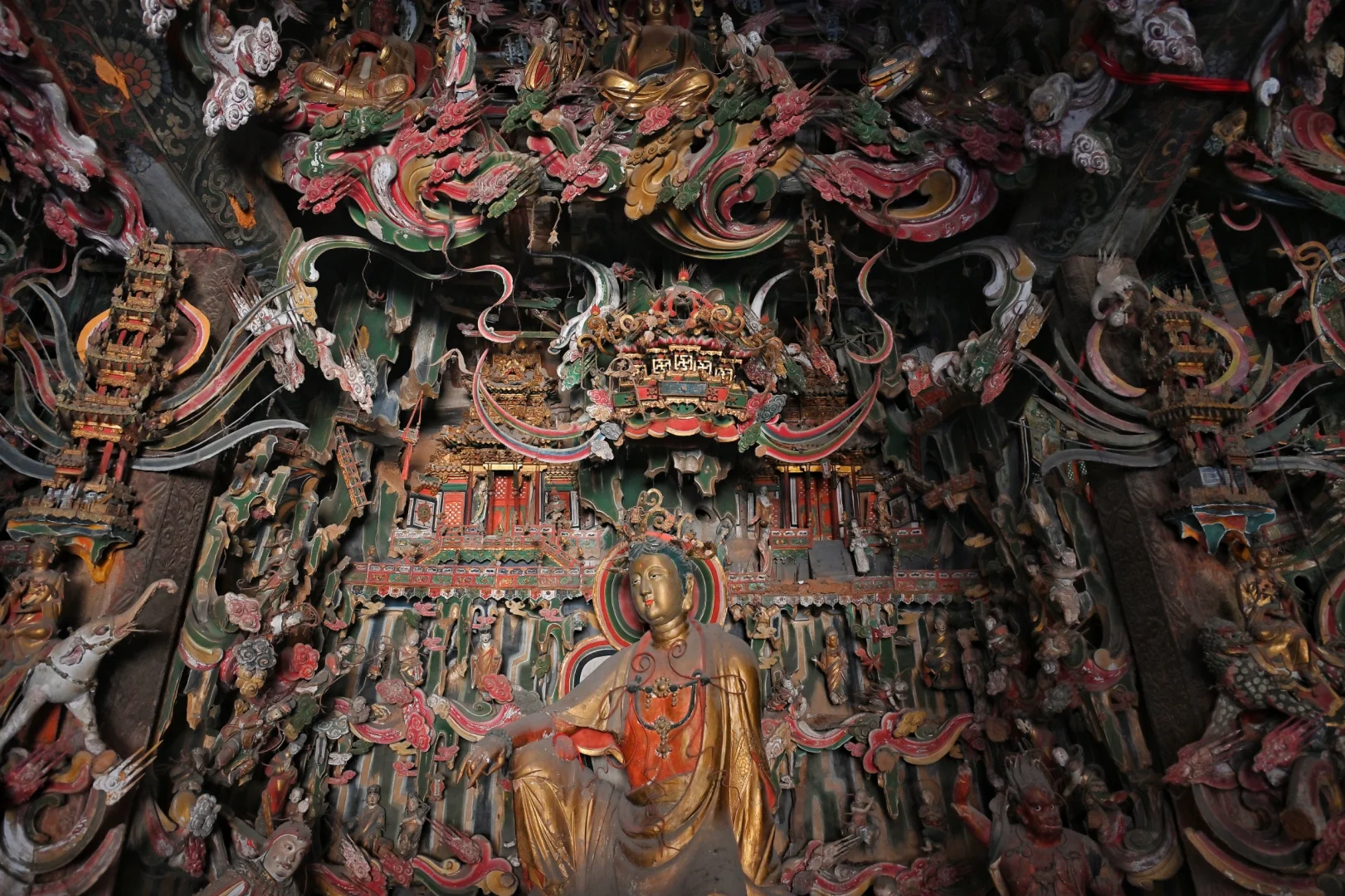 山西400年前的万神殿！可以拍照！