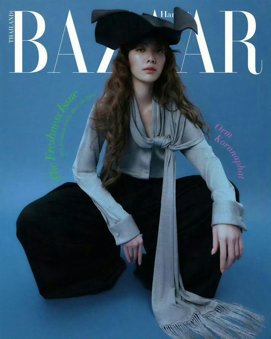 Orm Kornnaphat × Harper’s Bazaar 封面大赏 【泰
