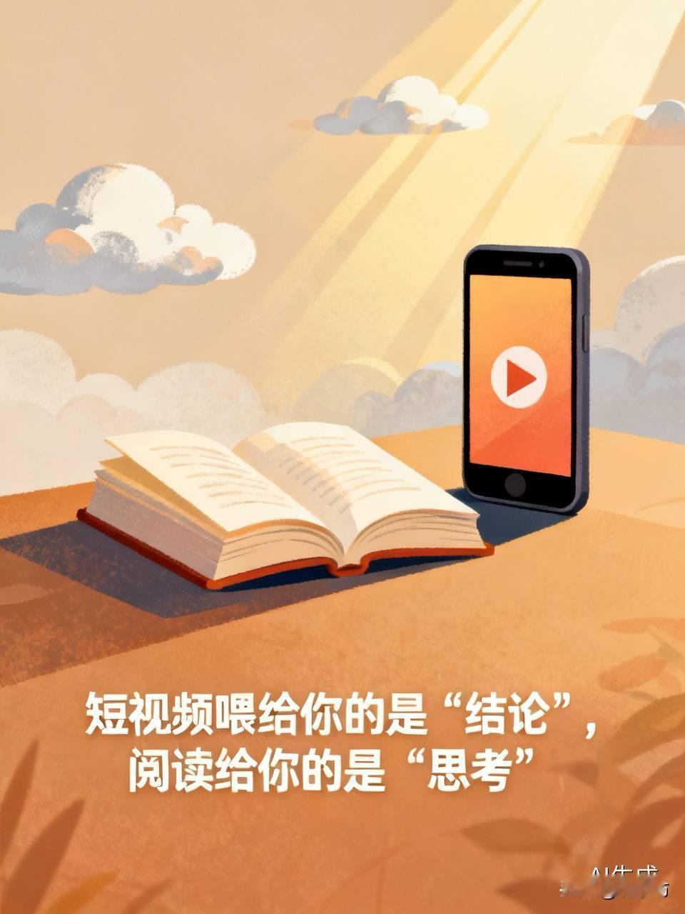 短视频时代，我们为什么还需要阅读？

刷了3小时短视频，放下手机的那一刻，一种巨