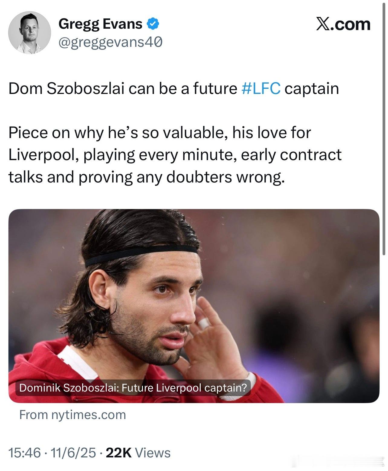 新闻不错，就可惜是Gregg Evans写的，说我军正在和索博就续约进行谈判，不