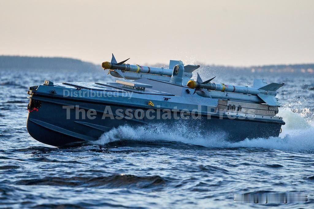 🇺🇦乌克兰国防部情报总局的Magura V7型海军无人艇。