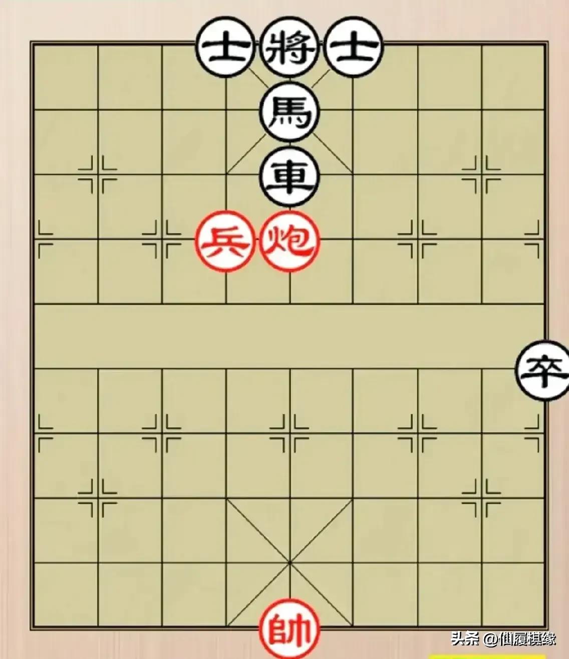 这棋黑方赢定了！黑车进一，直接砍炮，红方还有什么招呢？况且，黑方还有一个过河兵！