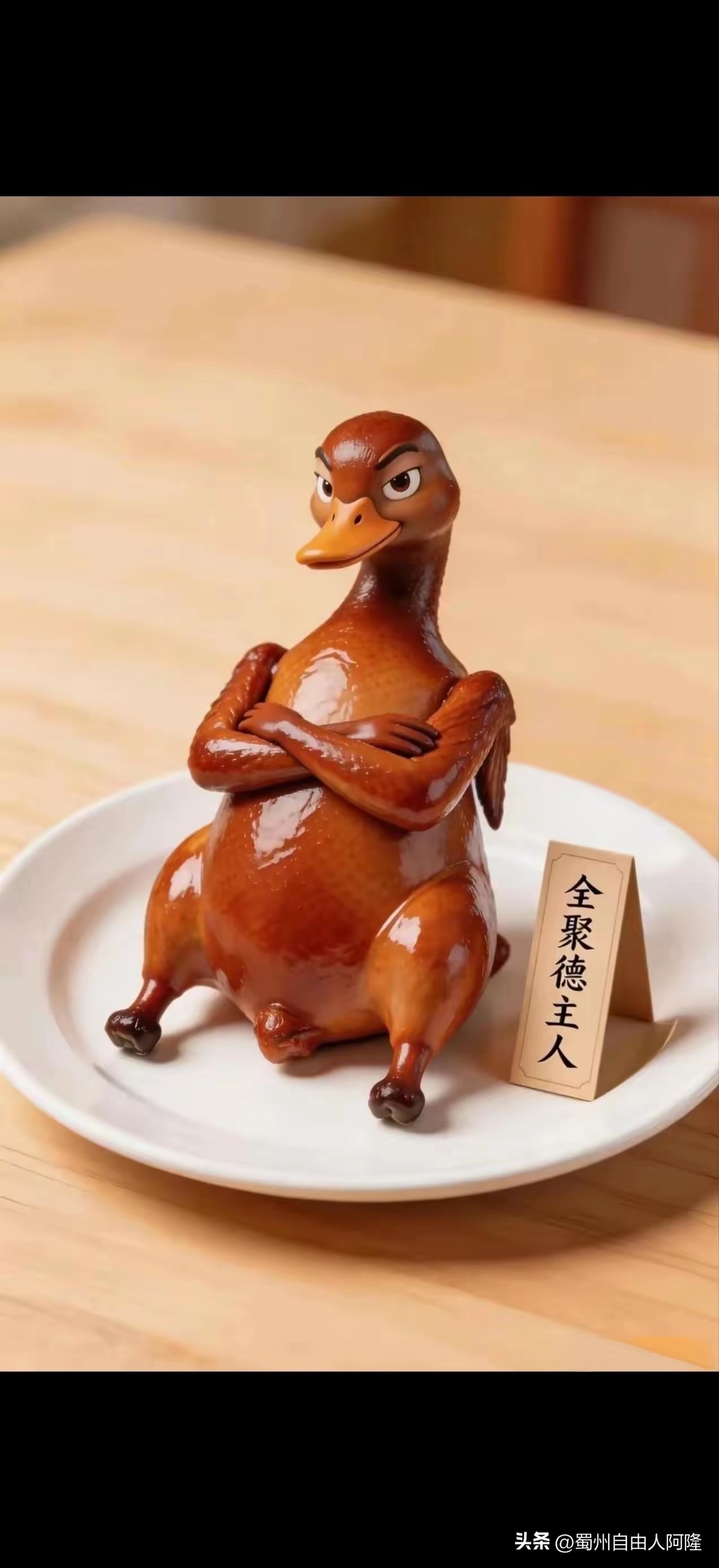 就算全聚德成为了世界巨头公司，鸭子的命运始终不会有质的改变。