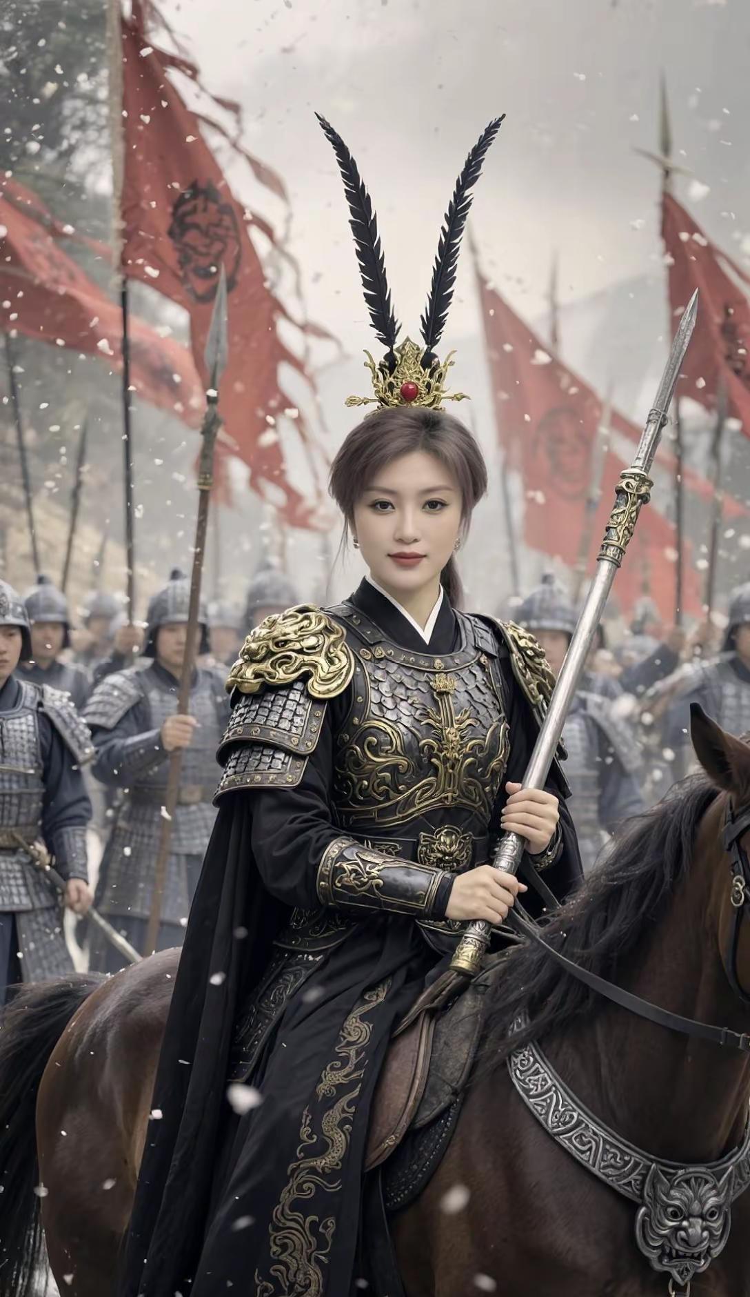 为啥全网的老娘们都喜欢张凌赫了？姐穿姐也帅呀！AI古风权谋照