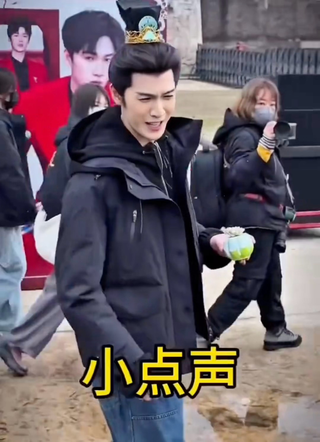 男粉：老公～～李昀锐：小点声😳 李昀锐听到男粉喊老公的反应