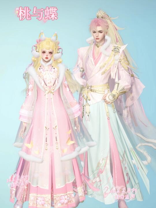 裁花信 | 春天不就得是粉粉绿绿的嘛🎀