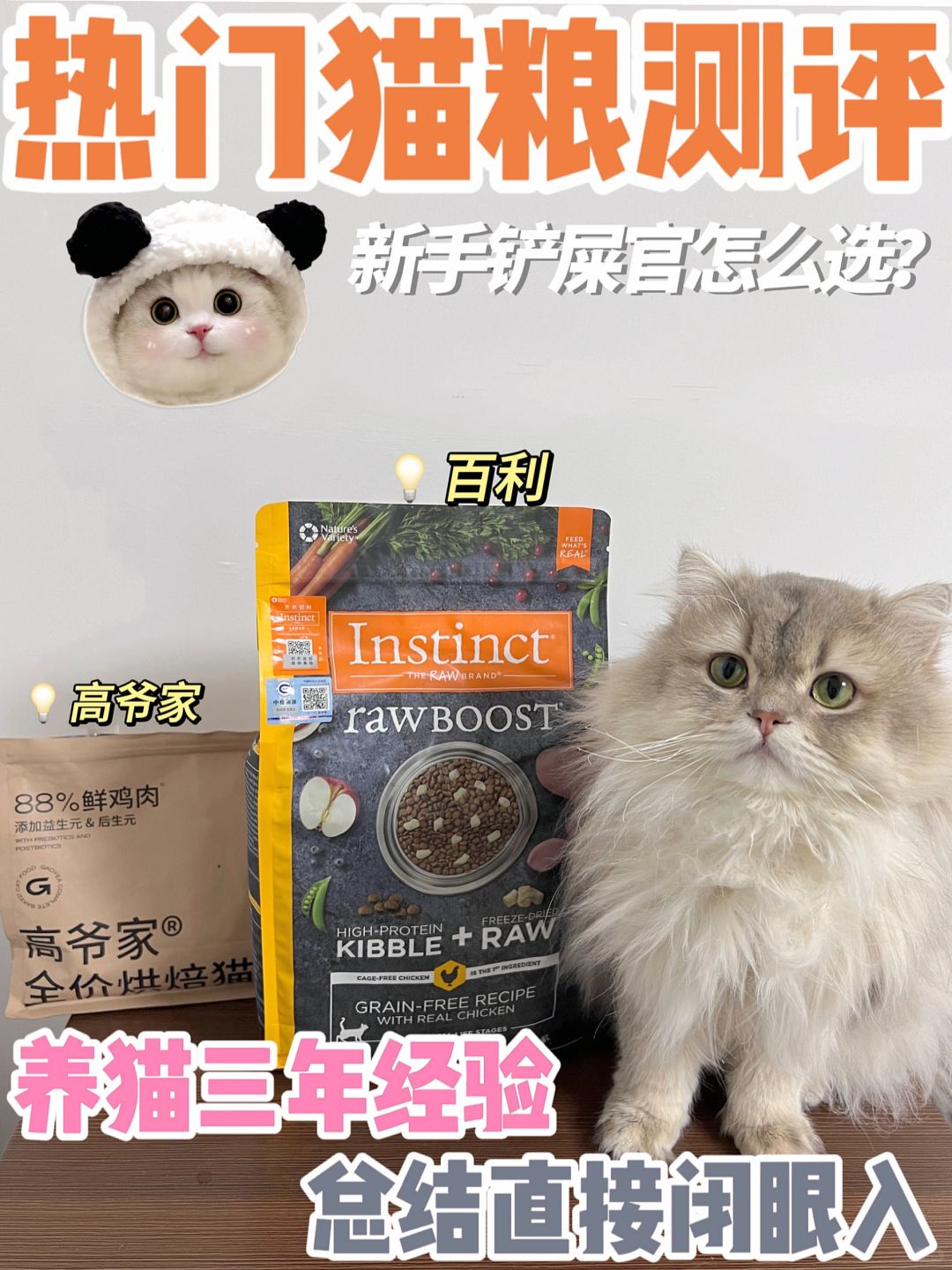 高蛋白猫粮哪家强‼️跟我买就对了