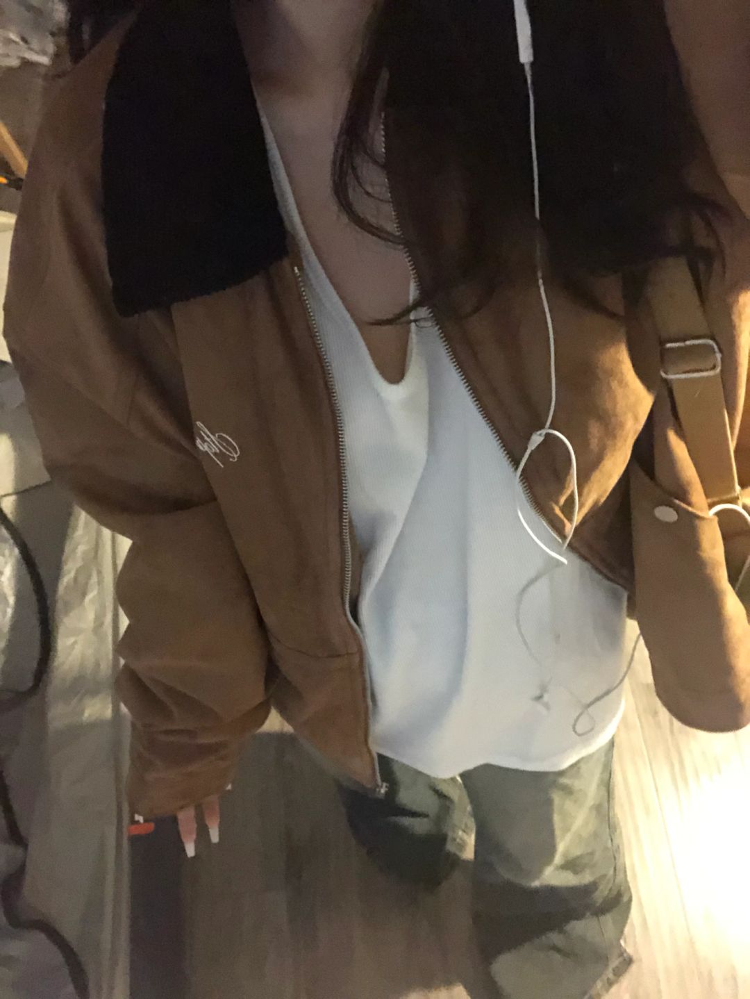我真的很喜欢这件显白早秋夹克！！！