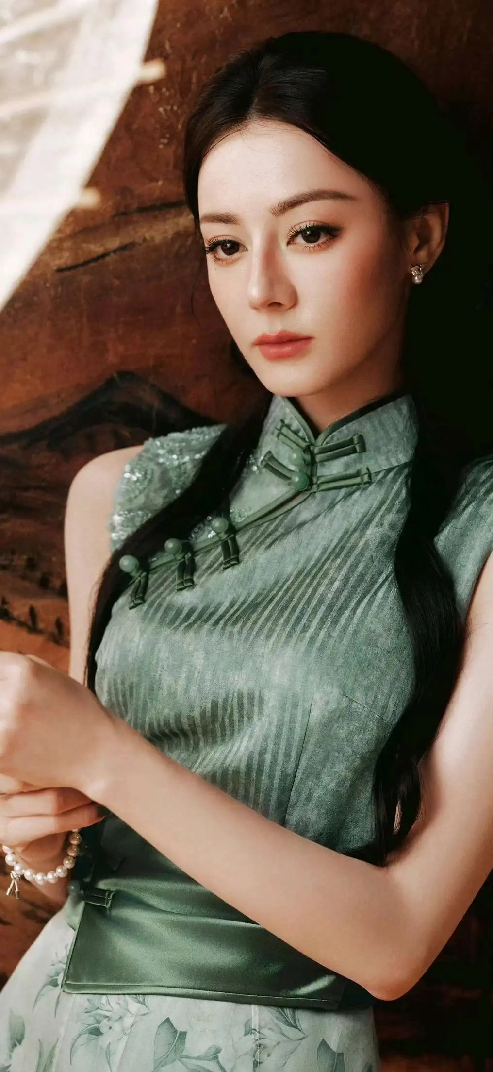 迪丽热巴 性感旗袍