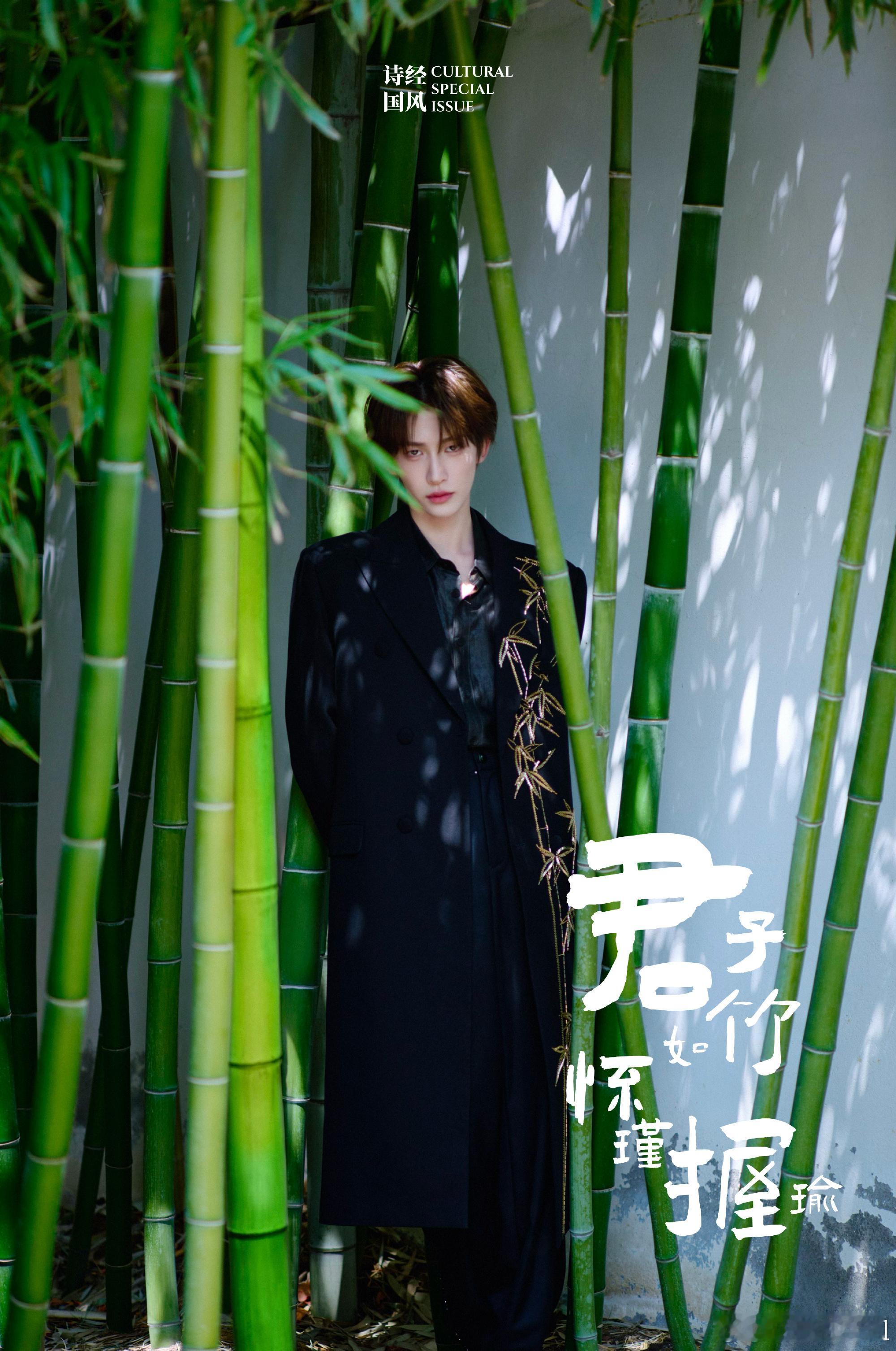 刘宇 环球人物Z世代封面🈶！国风美少年演绎诗经主题大片，太美了[打call][