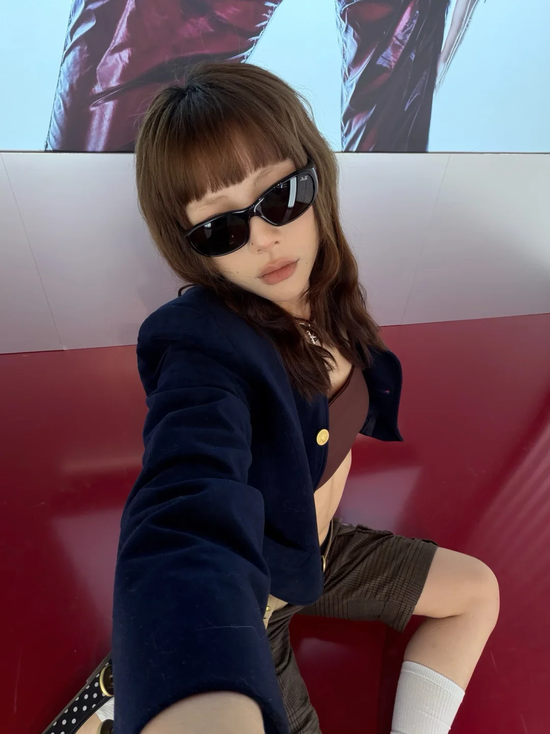 我就这样急头白脸戴上jennie同款