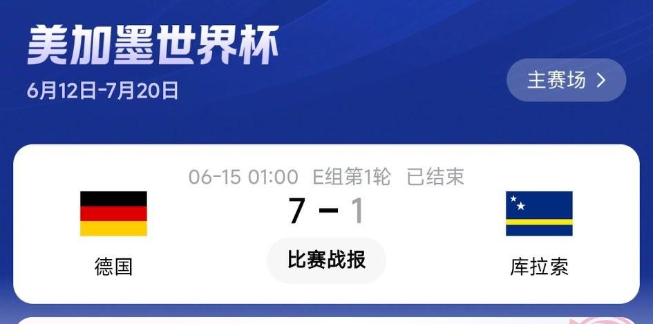 对于库拉索，好消息是他们可以比肩当年的巴西队了，坏消息是他们也被德国虐成7：1。