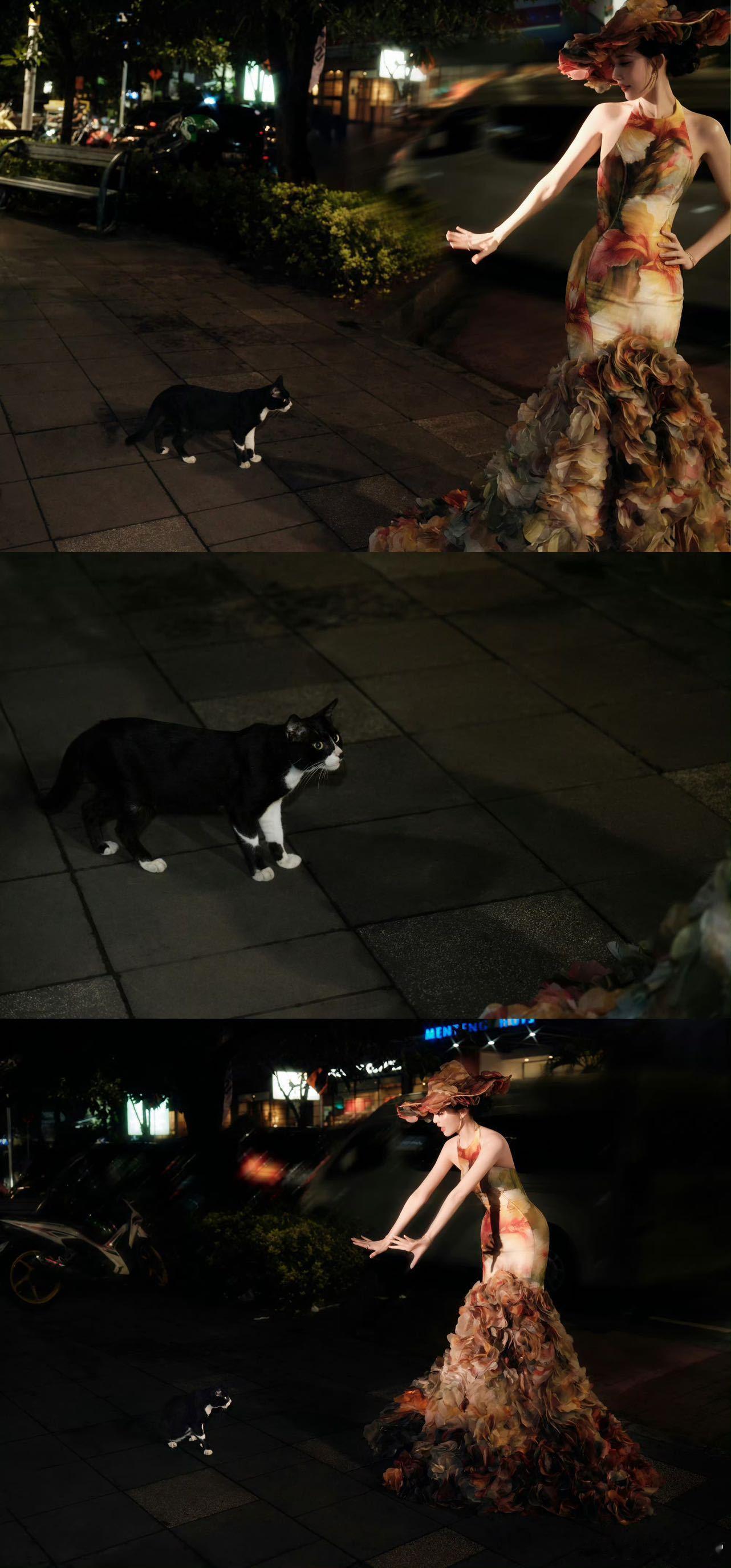 孟子义的印尼活动路透，完全是复古优雅与现代时尚的完美结合！每一眼都像是经典油画中