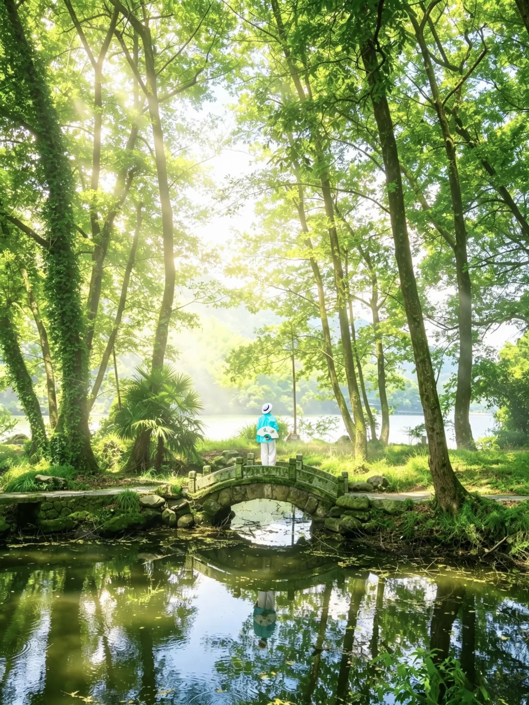杭州不愧是喜木的城市🌳简直是绿色能量场