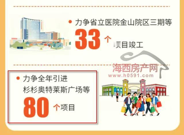 重磅！仓山计划引进杉杉奥特莱斯广场

据悉，福州仓山明确力争全年引进杉杉奥特莱斯