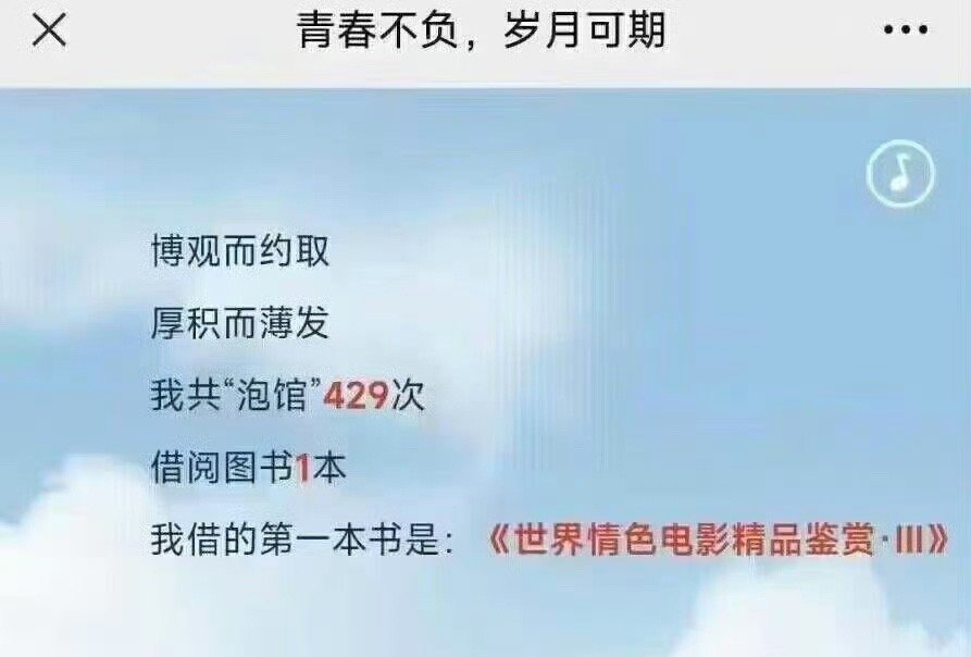 你们到底都在图书馆干什么 ​​​