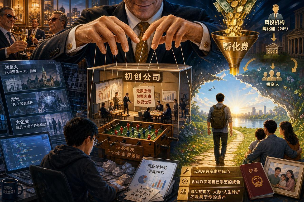 【你的职业生涯，可能只是某场金融骗局的副产品】

很多人以为职场是“一分耕耘一分