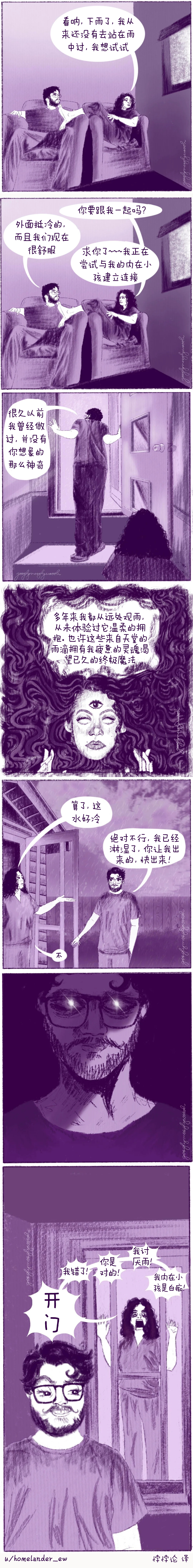 诗歌：我点燃了雨水。科学：水下焊接。 