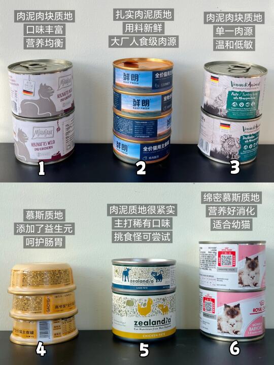 全罐喂养经验｜值得多次回购的猫罐头推荐