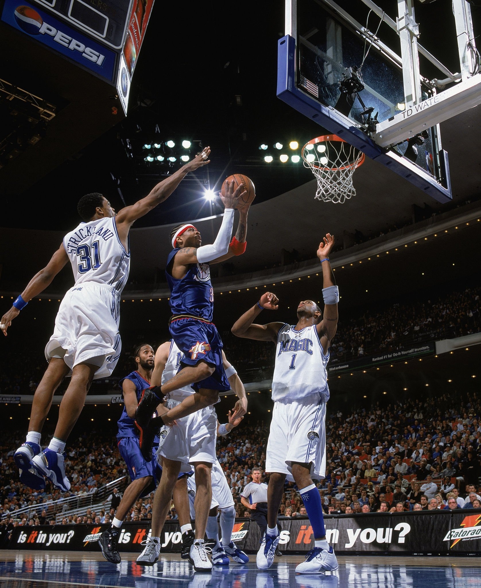 Allen Iverson 老A7艾弗森老照片中的球员和球鞋鞋控的日常