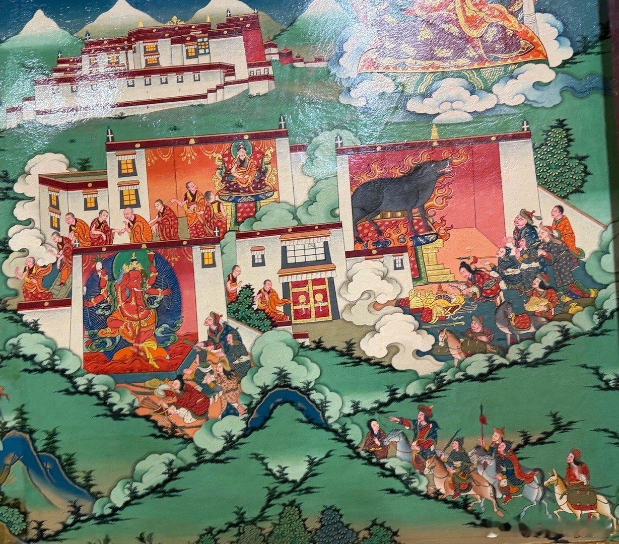 你相信有女性活佛么？你相信这位女活佛能变成一只野猪么？你相信女活佛造像的头后抗着