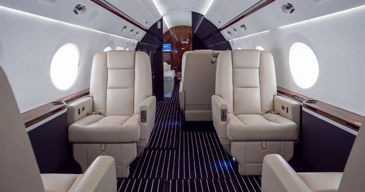 近日，公务机服务专业公司Jet Aviation宣布接收了一架湾流G550公务机