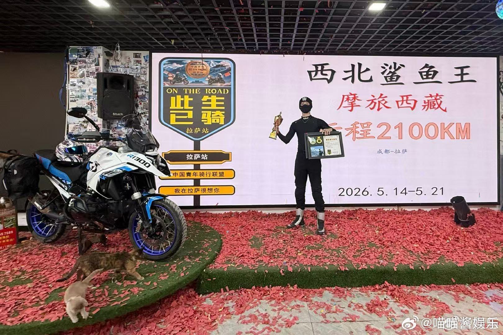 何与西北鲨鱼王何与318骑了多少天就报备了多少天偶像和粉丝这般双向惦记格外难得，