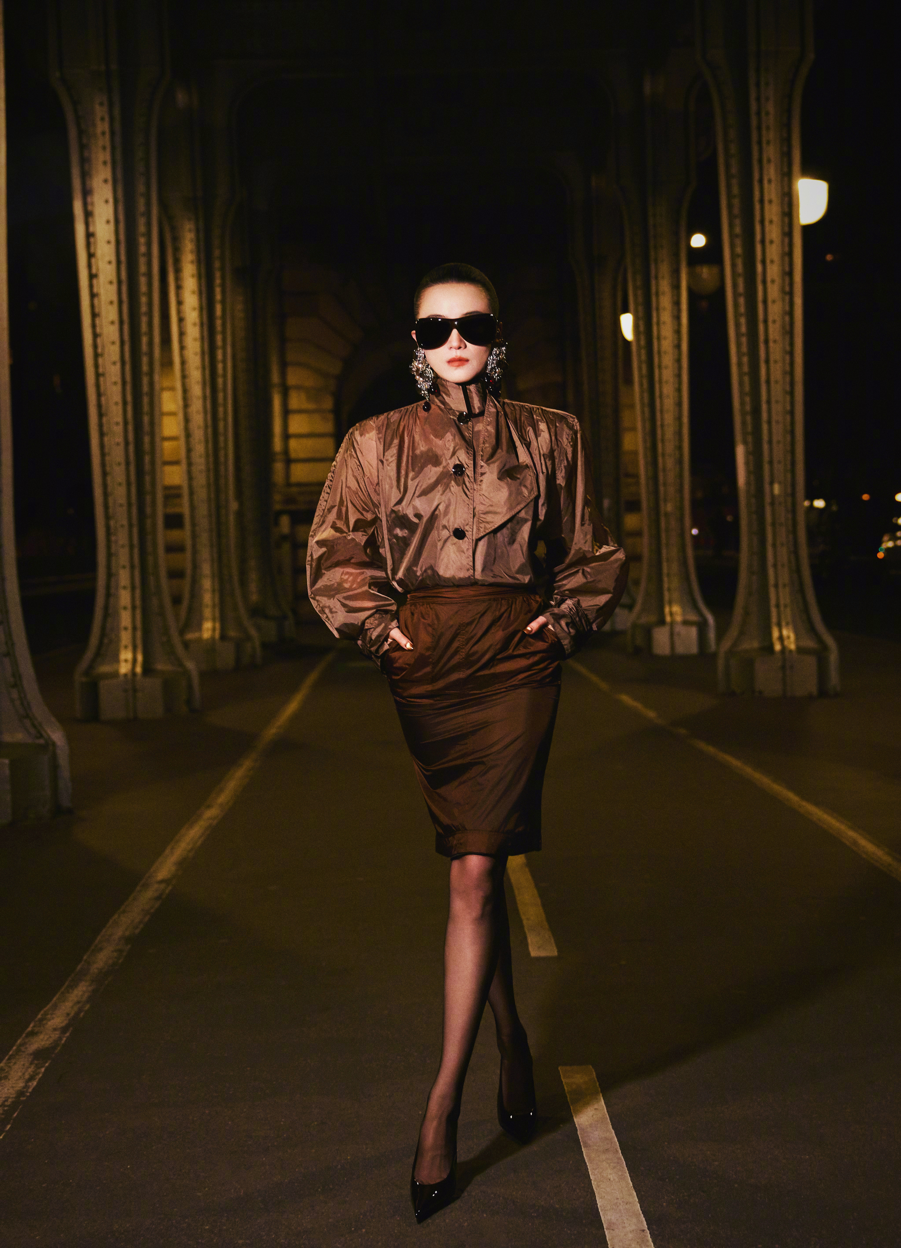 品牌形象大使宋佳出席 SAINT LAURENT 圣罗兰 2026 冬季女士系列