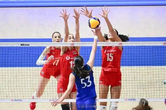 2025年世界女排联赛北京站 🇹🇷土耳其3-1法国🇫🇷（25-17 23