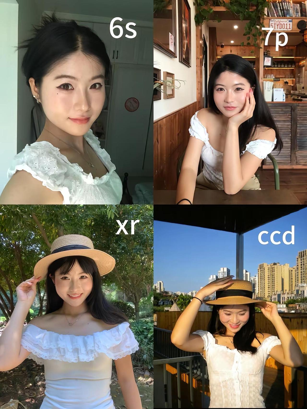 设备拍照对比哪一个更好呢拍照参考 苹果6s 苹果7plus 苹果xr