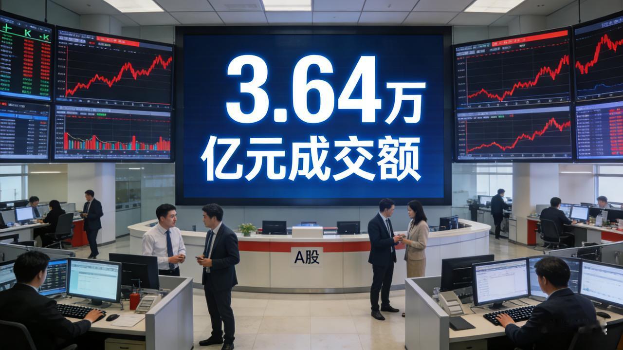 A股成交额破3.64万亿元创历史新高

 
1月12日，A股市场交出亮眼成绩单，