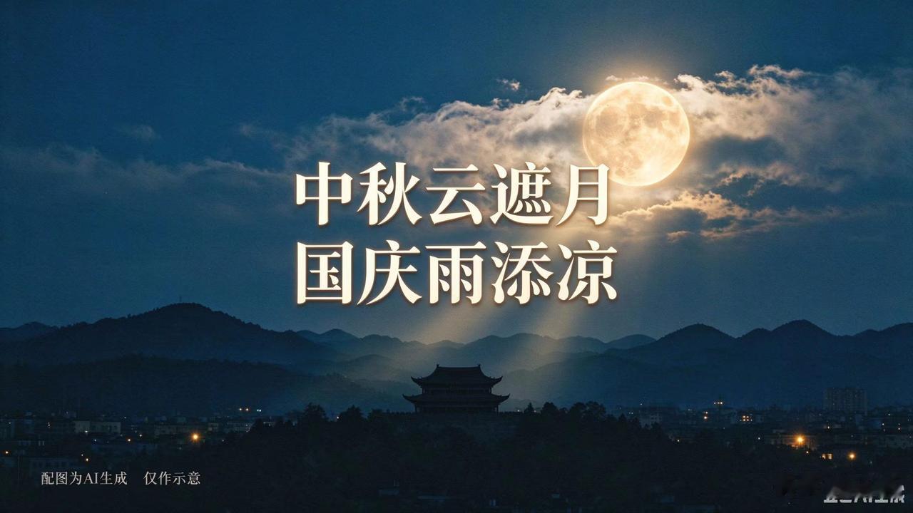 中秋多云17~29℃，国庆雨水接力、10月1日最高21℃：曲靖双节天气，我替你逐