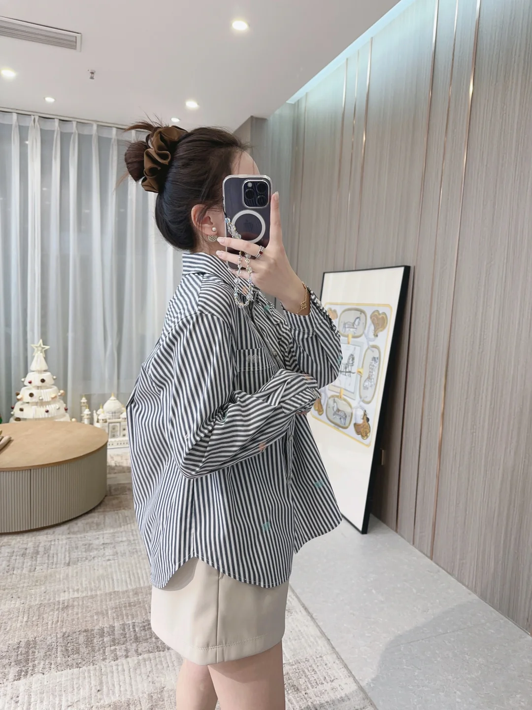 清新男友风刺绣衬衫👕