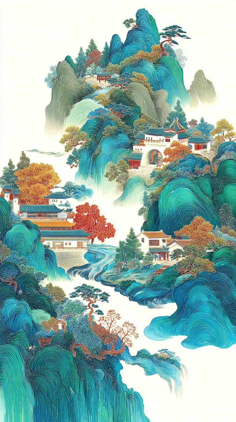山川草木，皆有灵韵。 
