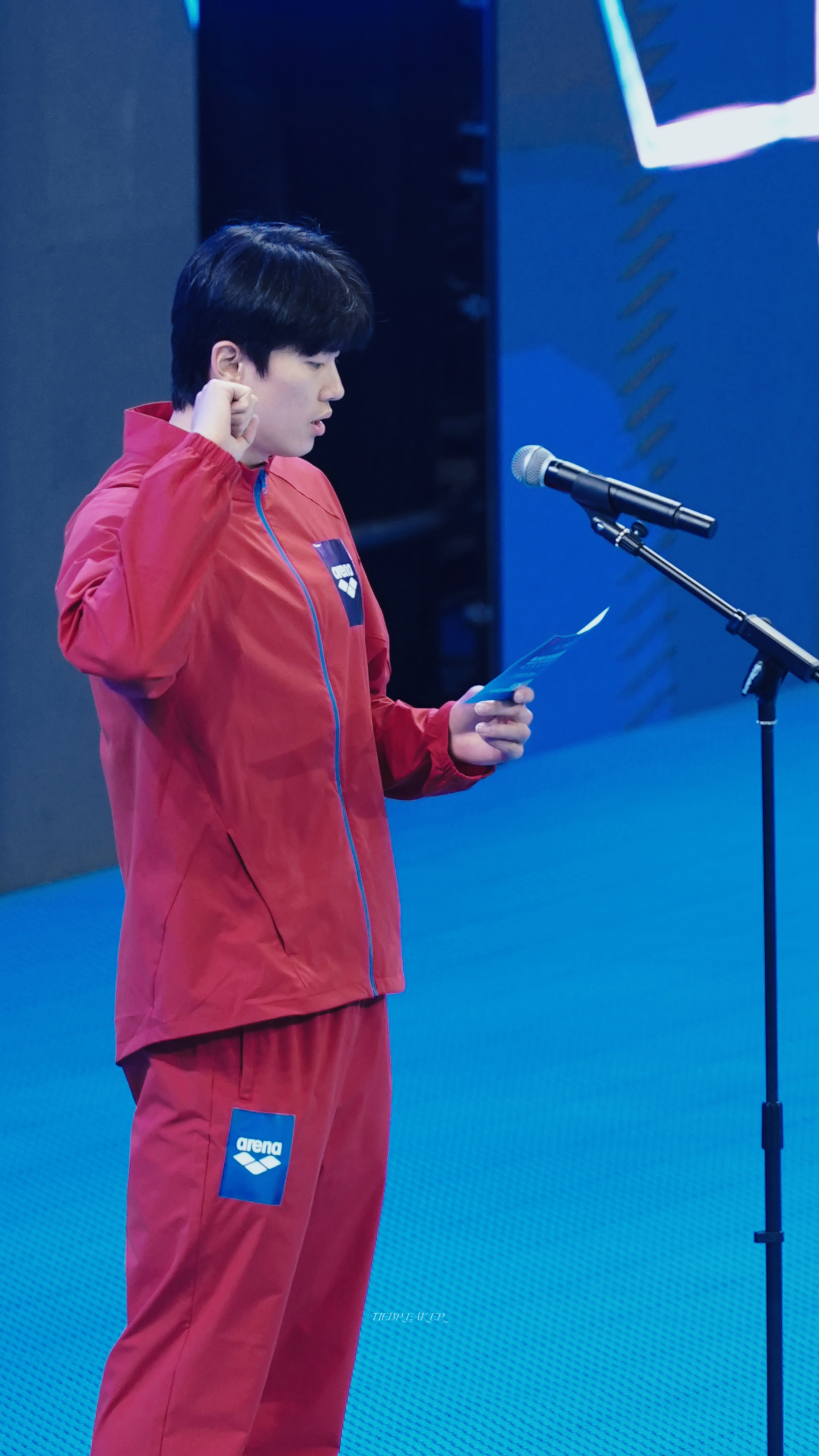 宣誓人：｜中国游泳公开赛 深圳·深圳大运中心体育馆