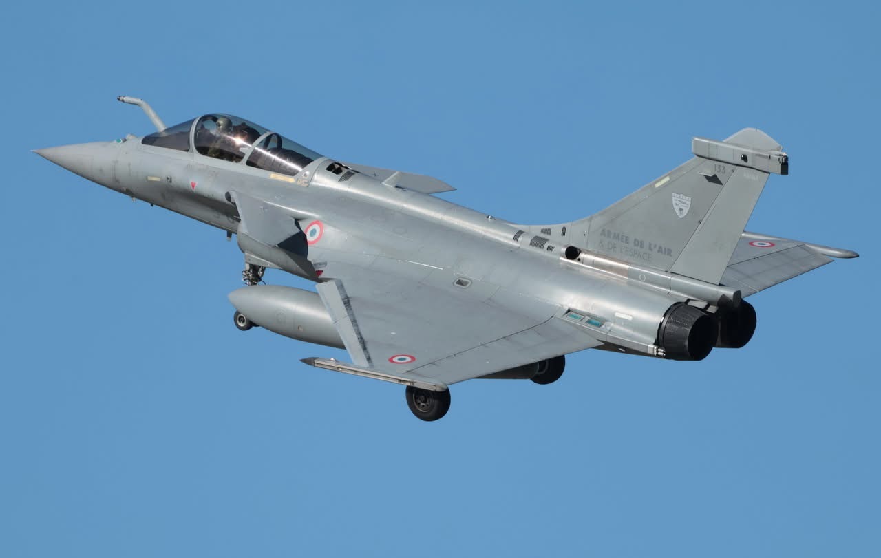 今日阵风 午安 法国空天军（AAE）第5联队EC1/5“旺代”中队阵风CPhot