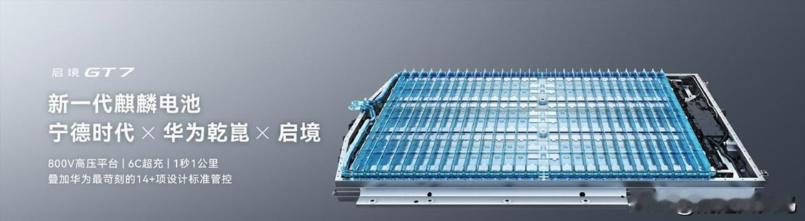 工信部最新申报信息显示，启境GT7搭载86.111kWh与102.768kWh两