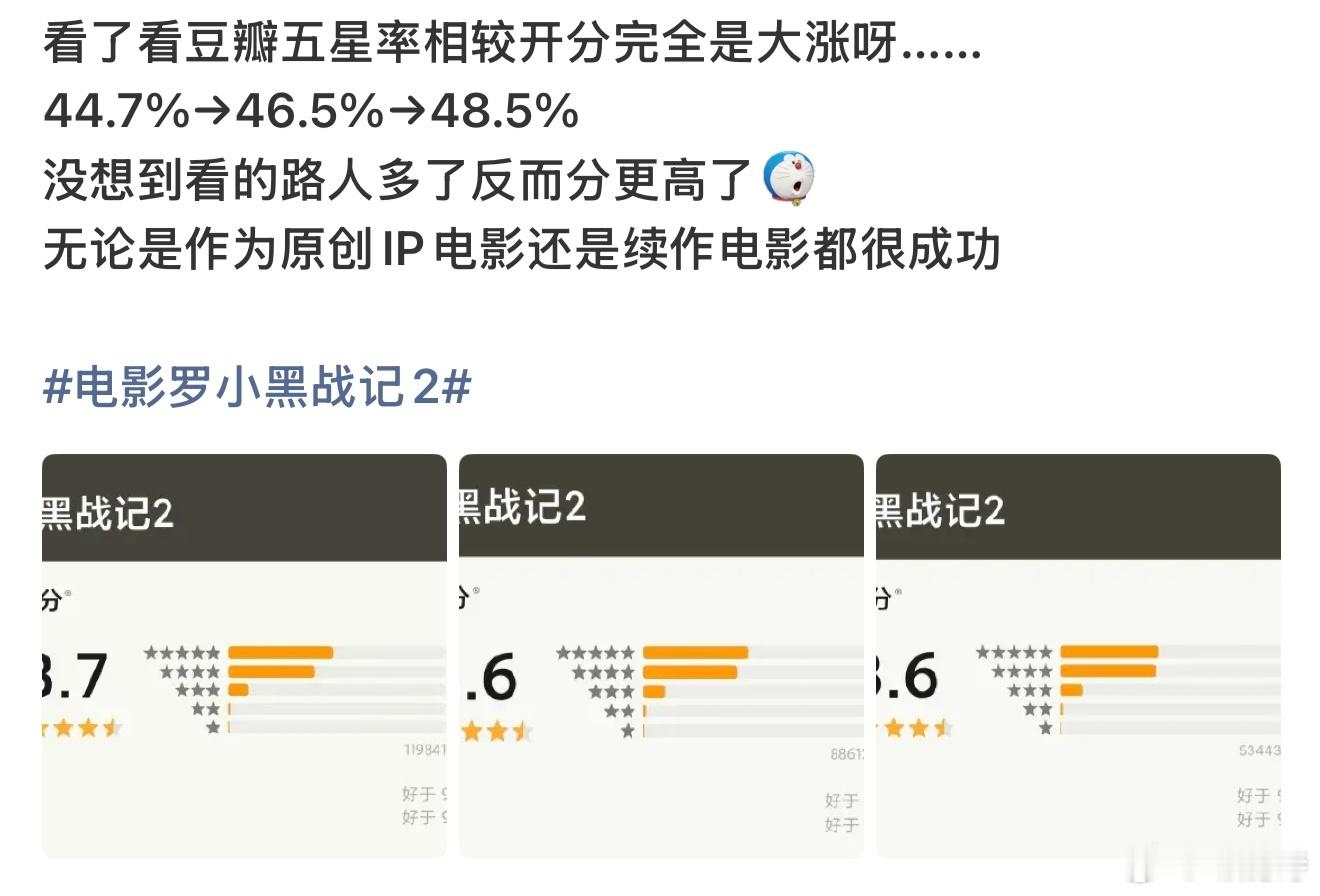 罗小黑战记2豆瓣评分上涨至8.7 谁懂我现在的激动！罗小黑战记2豆瓣评分涨至8.