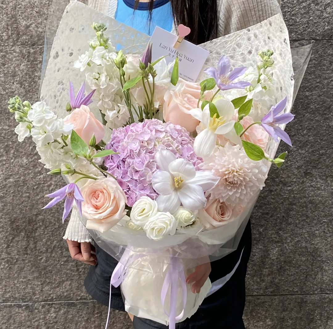蒙娜丽莎绣球花束💐｜🫶